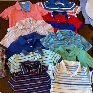 Vineyard Vines and Ralph Lauren polos